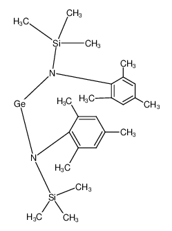bis{(2,4,6-trimethylphenyl)(trimethylsilyl)amino}germane(II)_97217-33-9