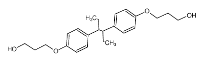 meso-3,4-bis-(4-(3-hydroxypropoxy)phenyl)hexane_97222-40-7