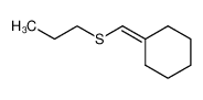 Propylsulfanylmethylene-cyclohexane_97226-97-6
