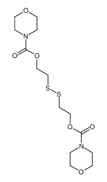morpholine-4-carboxylic acid 3,4-dithia-hexane-1,6-diyl ester_97237-69-9