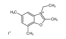 2,5,7-Trimethyl-benzoxazol-ethoiodid_97238-01-2