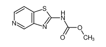Carbamic acid, thiazolo[4,5-c]pyridin-2-yl-, methyl ester CAS:97249-91-7 manufacturer & supplier