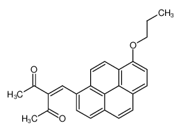 3,10-Propoxypyrenal-acetylaceton_97257-13-1