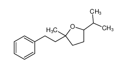 Furan, tetrahydro-2-methyl-5-(1-methylethyl)-2-(2-phenylethyl)-_97265-09-3