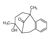 8-Hydroxy-5,8-dimethyl-11-oxo-5,6,7,8,9,10-hexahydro-5,9-methano-benzocycloocten_97283-04-0