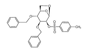 1,6-Anhydro-3,4-di-O-benzyl-2-O-(p-toluenesulphonyl)-β-D-mannopyranose_97292-01-8