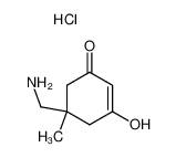 5-Aminomethyl-3-hydroxy-5-methyl-cyclohex-2-enone; hydrochloride_97294-71-8