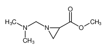2-Aziridinecarboxylic acid, 1-[(dimethylamino)methyl]-, methyl ester_97303-39-4