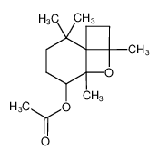 1,3,7,7-tetramethyl-2-oxatricyclo(4.4.0.03,6)dec-10-yl acetate_97306-50-8
