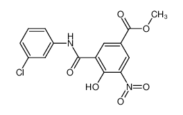 5-Nitro-6-hydroxy-3-methoxycarbonyl-benzoesaeure-3-chlor-anilid_97321-05-6