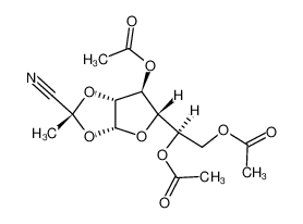 3,5,6-tri-O-acetyl-1,2-O-((1-endo-cyano)ethylidene)-α-D-galactofuranose_97321-61-4