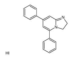 5,7-Diphenyl-2,3-dihydro-1H-imidazo(1,2-a)pyridinium iodide_97326-33-5