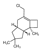 (4aR,7aR,7bS)-3-Chloromethyl-6,6,7b-trimethyl-2,4,4a,5,6,7,7a,7b-octahydro-1H-cyclobuta[e]indene_97329-65-2