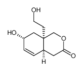 (4aS,7R,8aR)-7-Hydroxy-8a-(2-hydroxy-ethyl)-1,4,4a,7,8,8a-hexahydro-isochromen-3-one_97329-67-4