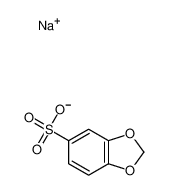 sodium,1,3-benzodioxole-5-sulfonate_97337-81-0