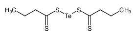 tellurium bis(dithiobutyrate)_97346-68-4