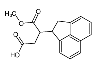 3-(Acenaphthenyl-(1))-3-methoxycarbonyl-propionsaeure_97356-02-0