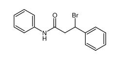 3-bromo-3-phenyl-propionic acid anilide_97361-03-0