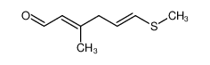 3-Methyl-6-(methylthio)-2,5-hexadienal_97370-05-3