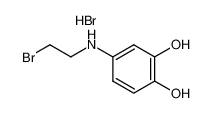 N-(2-bromoethyl)-3,4-dihydroxyaniline hydrobromide_97389-30-5