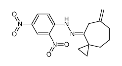 N-(2,4-Dinitro-phenyl)-N'-[6-methylene-spiro[2.6]non-(4E)-ylidene]-hydrazine_974-64-1