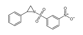 Aziridine, 1-[(3-nitrophenyl)sulfonyl]-2-phenyl-_97401-92-8