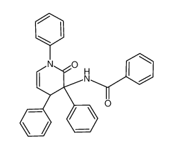N-(2-Oxo-1,3,4-triphenyl-1,2,3,4-tetrahydro-pyridin-3-yl)-benzamide_97409-54-6