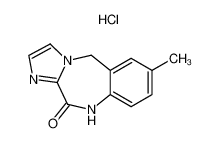 7-Methyl-10,11-dihydro-5H-imidazo[2,1-c] [1,4]-benzodiazepin-11-one hydrochloride_97420-78-5