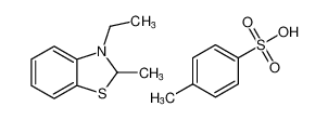 Benzothiazole, 3-ethyl-2,3-dihydro-2-methyl-, 4-methylbenzenesulfonate_97427-09-3