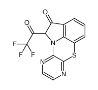 1-(2,2,2-trifluoroacetyl)pyrazino[2',3':5,6][1,4]thiazino[2,3,4-hi]indol-2(1H)-one_97442-93-8