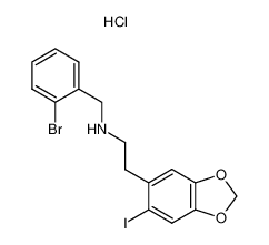 2-iodo-4,5-methylenedioxy-N-(2-bromobenzyl)-β-phenethylamine_97456-88-7