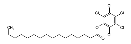 (2,3,4,5,6-pentachlorophenyl) hexadecanoate_97457-27-7