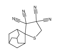 spiro[adamantane-2,2'-thiolane]-3',3',4',4'-tetracarbonitrile_97462-19-6