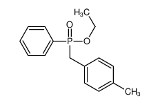 1-[[ethoxy(phenyl)phosphoryl]methyl]-4-methylbenzene_97469-56-2