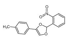 2-(2-Nitro-phenyl)-4-(4-methyl-phenyl)-dioxol-(1.3)_97472-87-2