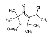 4-(1-Chloro-ethyl)-2,2,5,5-tetramethyl-1-nitroso-2,5-dihydro-1H-imidazole 3-oxide_97481-81-7