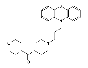 4-[4-(3-phenothiazin-10-yl-propyl)-piperazine-1-carbonyl]-morpholine_97487-92-8