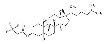 trifluoro-3,3,3 propanoate de cholestanyle_97509-96-1