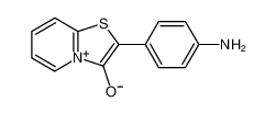 2-(4-aminophenyl)thiazolo[3,2-a]pyridin-4-ium-3-olate_97522-71-9