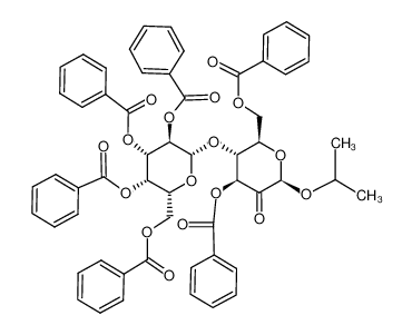 isopropyl hexa-O-benzoyl-β-D-lactosuloside_97523-55-2