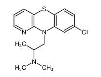 10-(2-Dimethylamino-propyl)-6-chlor-4-aza-phenothiazin_97524-55-5