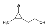 Cyclopropaneethanol, 2-bromo-3-methyl-_97535-51-8