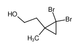 2-(2,2-dibromo-1-methylcyclopropyl)ethanol_97535-63-2