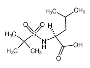 (S)-N-(t-butylsulphonyl)leucine_97538-74-4