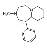 3-methyl-1-phenyl-decahydro-pyrido[1,2-d][1,4]diazepine_97555-65-2