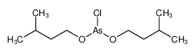 Arsenochloridous acid, bis(3-methylbutyl) ester_97564-50-6
