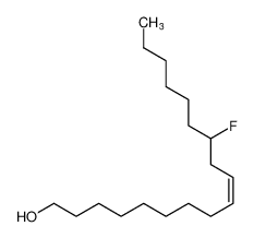 9-Octadecen-1-ol, 12-fluoro-, (Z)-_97569-60-3