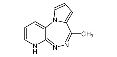 4H-Pyrido[2,3-c]pyrrolo[1,2-e][1,2,5]triazepine, 7-methyl-_97580-63-7