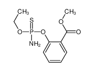 methyl 2-[amino(ethoxy)phosphinothioyl]oxybenzoate_97586-78-2