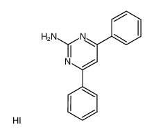 2-Amino-4.6-diphenyl-pyrimidin-hydrojodid_97594-53-1